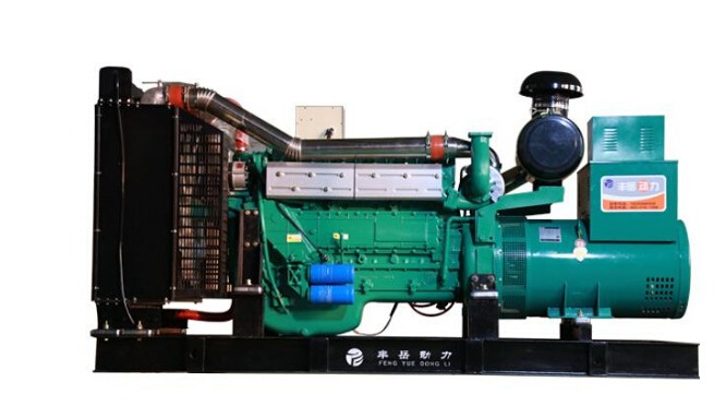 西峰上柴500kw大型柴油发电机组